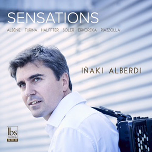 Carátula del disco de Iñaki Alberdi Conciertos para Acordeón y Orquesta Disco Conciertos para Acordeón y Orquesta