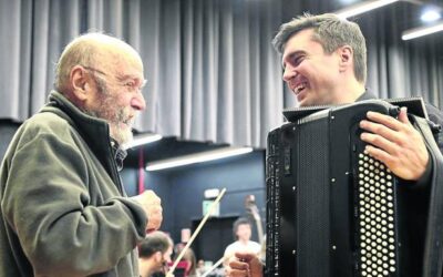 El disco de la amistad de Iñaki Alberdi y Luis De Pablo